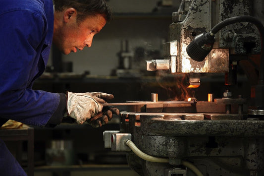 Portrait of blacksmith Alfred Steidl 