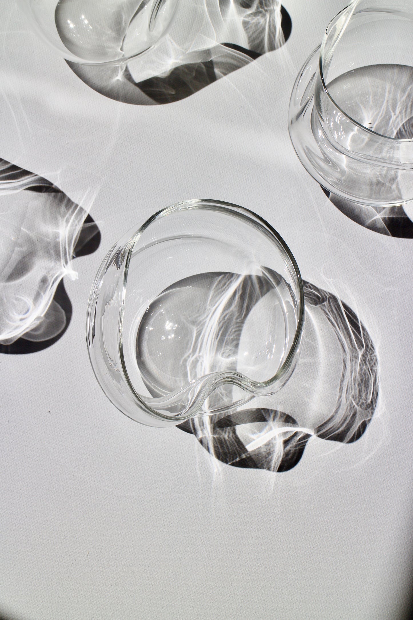 Curvy Drinking Glass 09 – Transparent