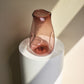 Wavy Colour Gradient Glass Vase – Pale Purple